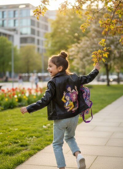 LIMITED EDITION Handmade Custom kids Jacket K-POP Demon Hunters