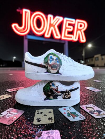 Χειροποίητα Custom Sneakers με JOKER