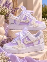 nike air force lilac pastel